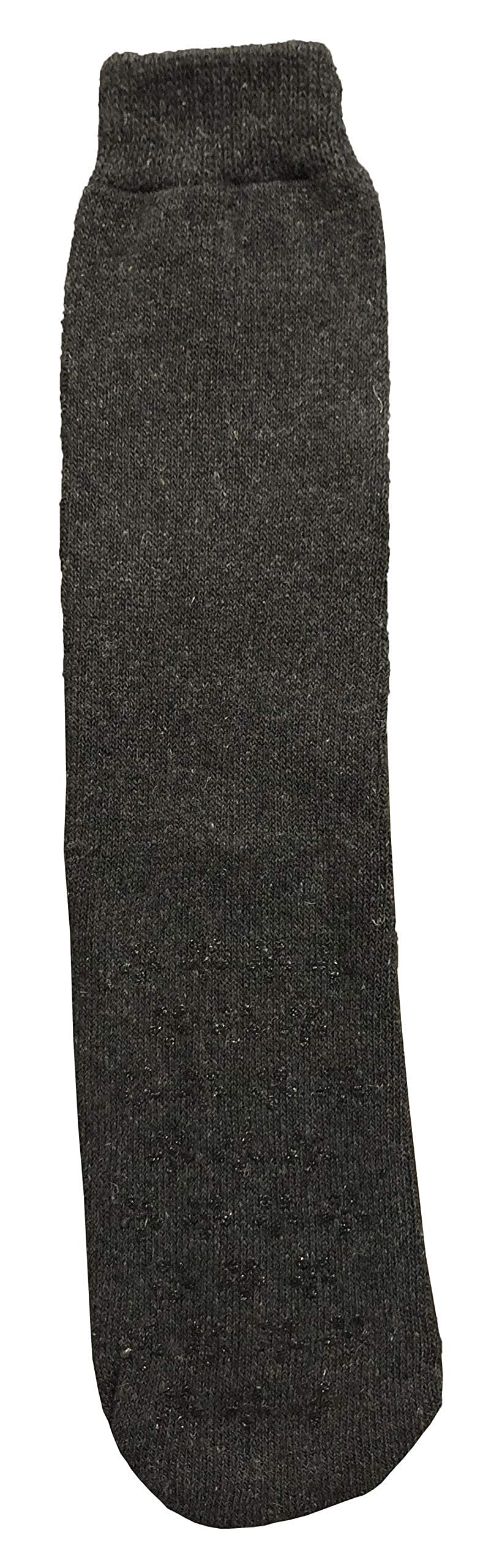 60 Pairs Bulk Wholesale Unisex Cotton Crew & Ankle Socks - Non-Slip Gripper Bottom Thermal Socks for Men & Women | Perfect for Sports, Gym, Running & Everyday Wear
