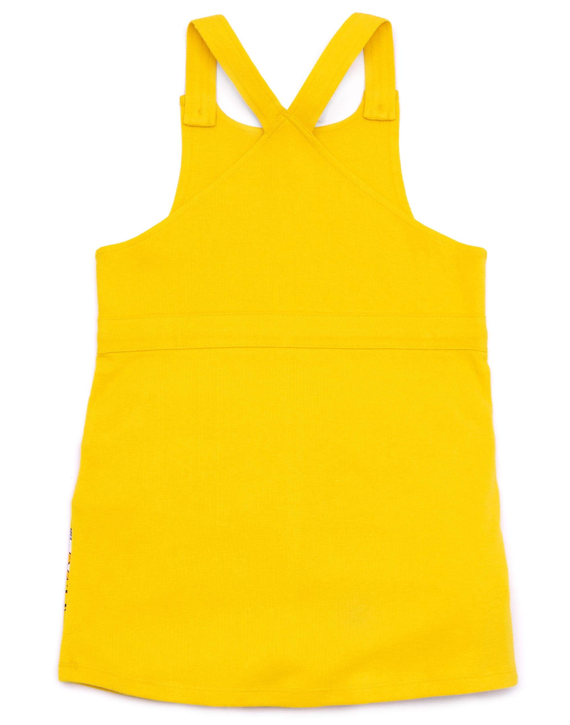 CoComelon Pinafore Dress for Girls - Cute Toddler Dungaree Outfit with T-Shirt | Perfect for Playtime, Birthday Parties & Family Photos