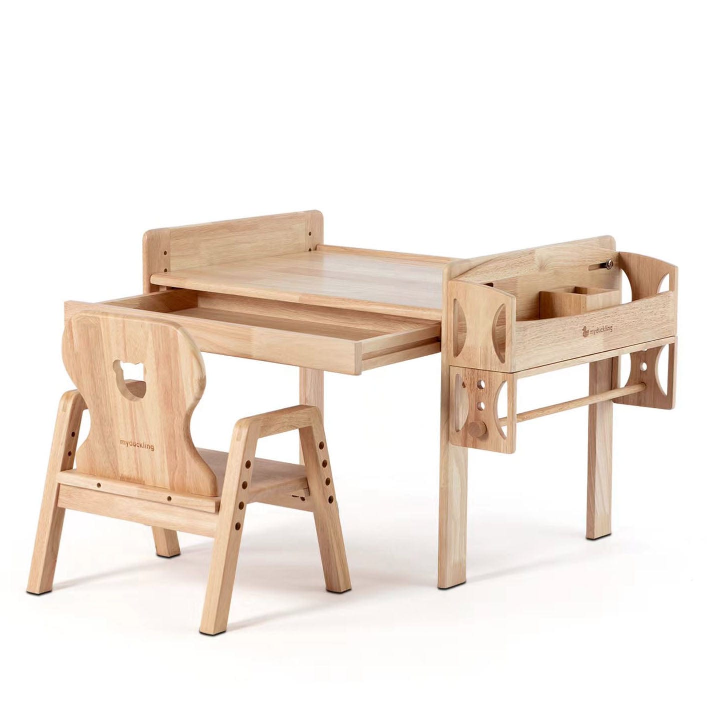 Adjustable Kids Table and Chair Set - Ergonomic Primary School Furniture for Home & Classroom Learning Activities - Perfect for Study, Arts & Crafts, Playtime