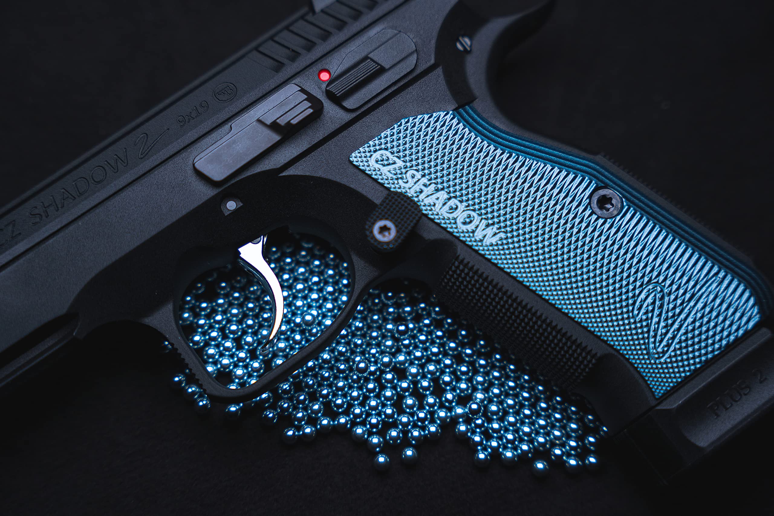 ASG CZ Shadow 2 CO2 BB Air Pistol - Realistic Airgun for Target Practice, Training & Outdoor Shooting Sports