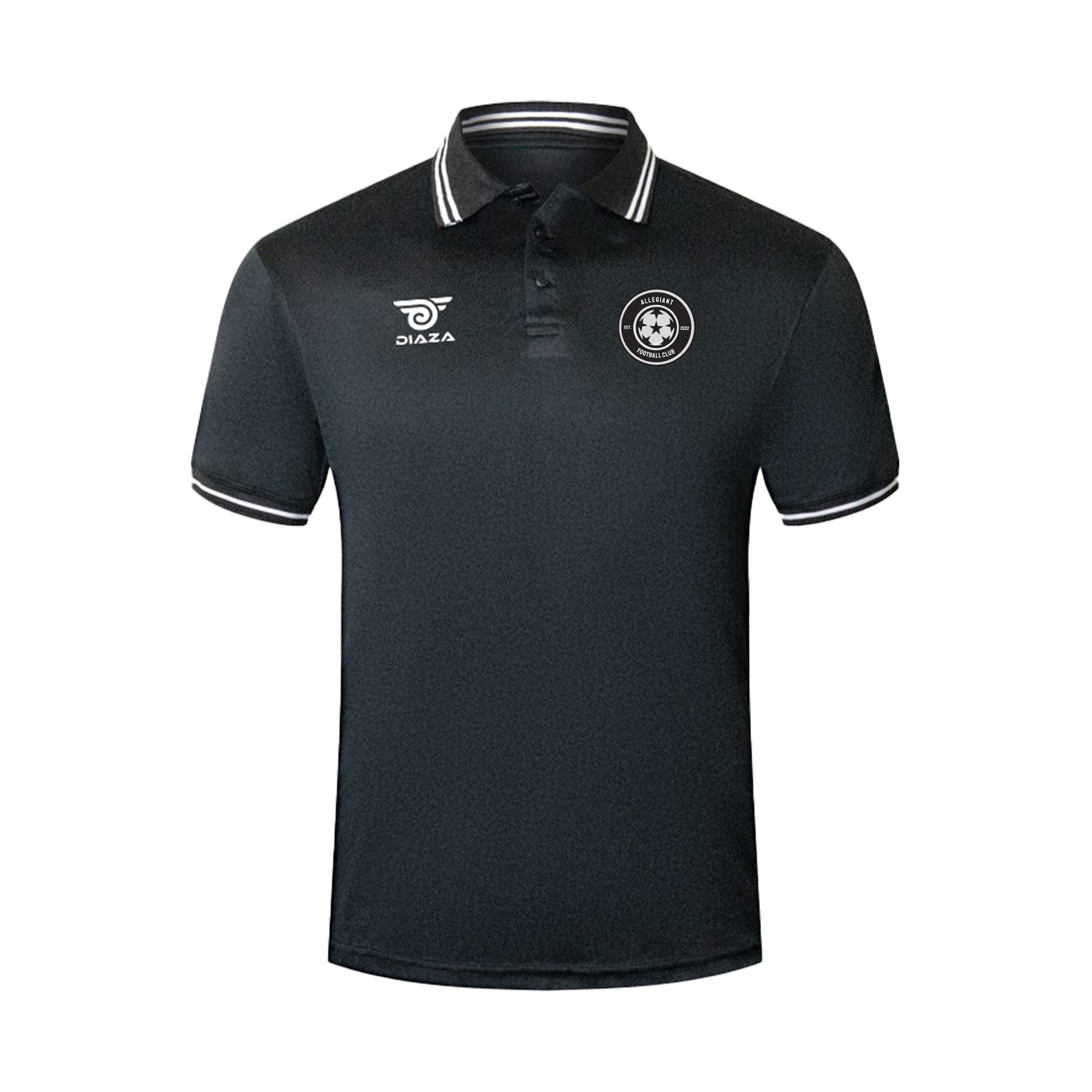 Allegiant FC Polo Shirt - Men's Breathable Quick-Dry Performance Polo for Golf, Tennis & Casual Wear