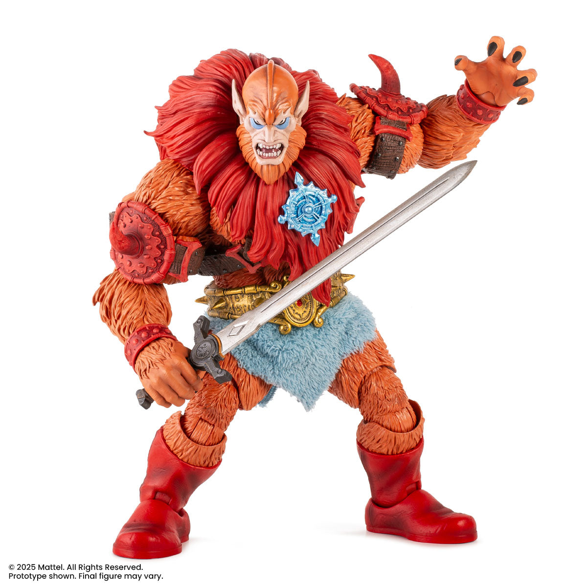 Masters of the Universe Beast Man 1/6 Scale Action Figure - Classic Variant Collectible Toy for Display & Play | Perfect for Fans, Collectors, and Home Decor