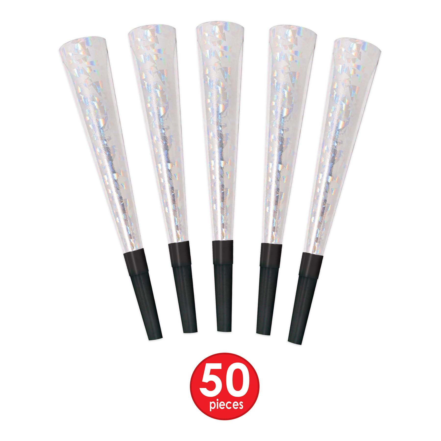 50-Piece New Year Diamond Party Accessories Set - Glittering Decorations for NYE, Birthday & Special Events (1 Count)