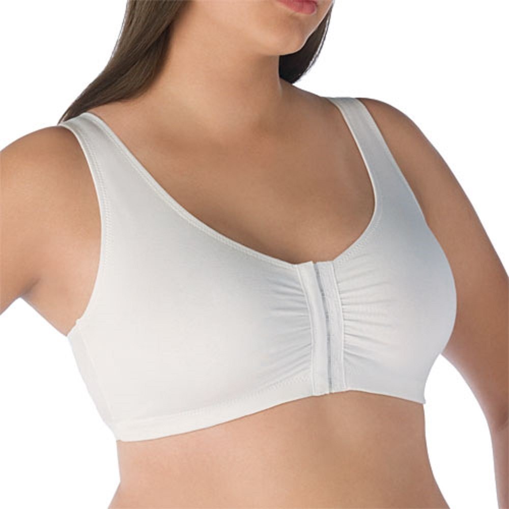 Bestform Women's Front Close Sports Bra - Supportive Workout Bra for Running, Yoga & Gym - Comfortable Wireless Activewear for High Impact Exercise