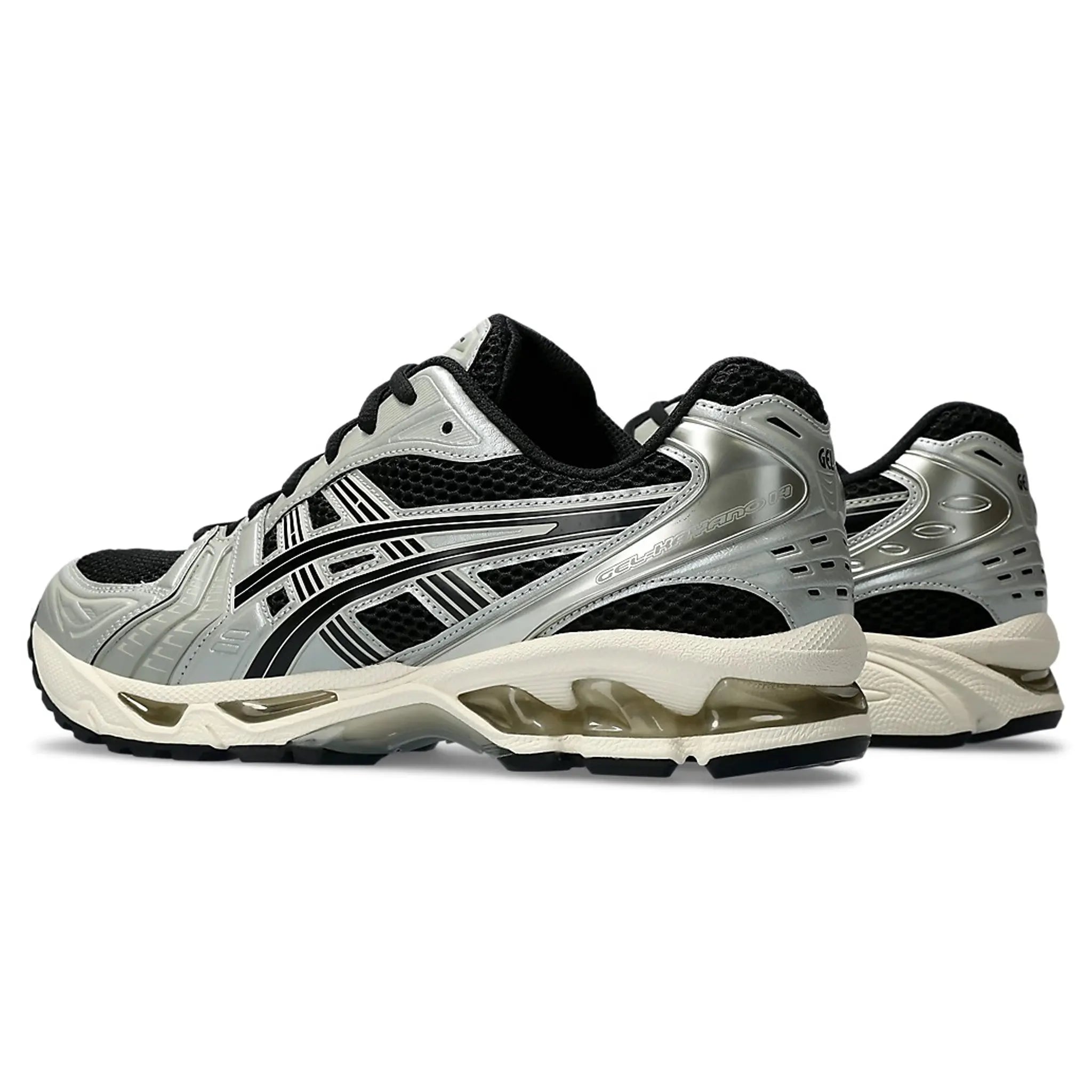 ASICS Gel Kayano 14 Running Shoes for Men - Black/Seal Grey - Lightweight Cushioned Sneakers for Jogging, Gym Workouts & Everyday Wear