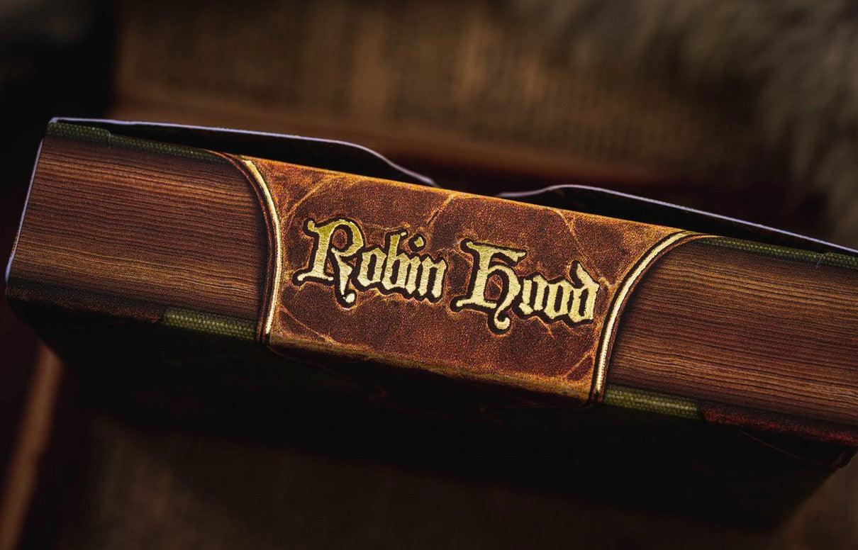 Robin Hood Themed Collectible Playing Cards - Signed Edition | Perfect for Card Games, Magic Tricks & Gift Giving