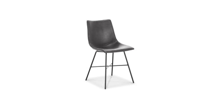 Paxton Modern Dining Chair - Sturdy Wooden Kitchen Chairs Set of 2, Comfortable Upholstered Seat - Perfect for Dining Room, Kitchen, Breakfast Nook & Small Spaces