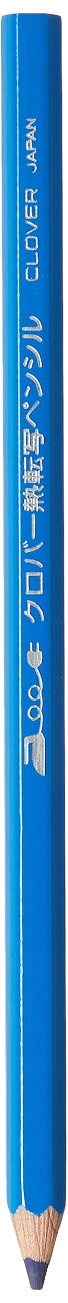 Clover Blue Iron-On Transfer Pencil - 1 Pack for Fabric Marking & Tracing - Perfect for Quilting, Sewing, Embroidery & DIY Craft Projects