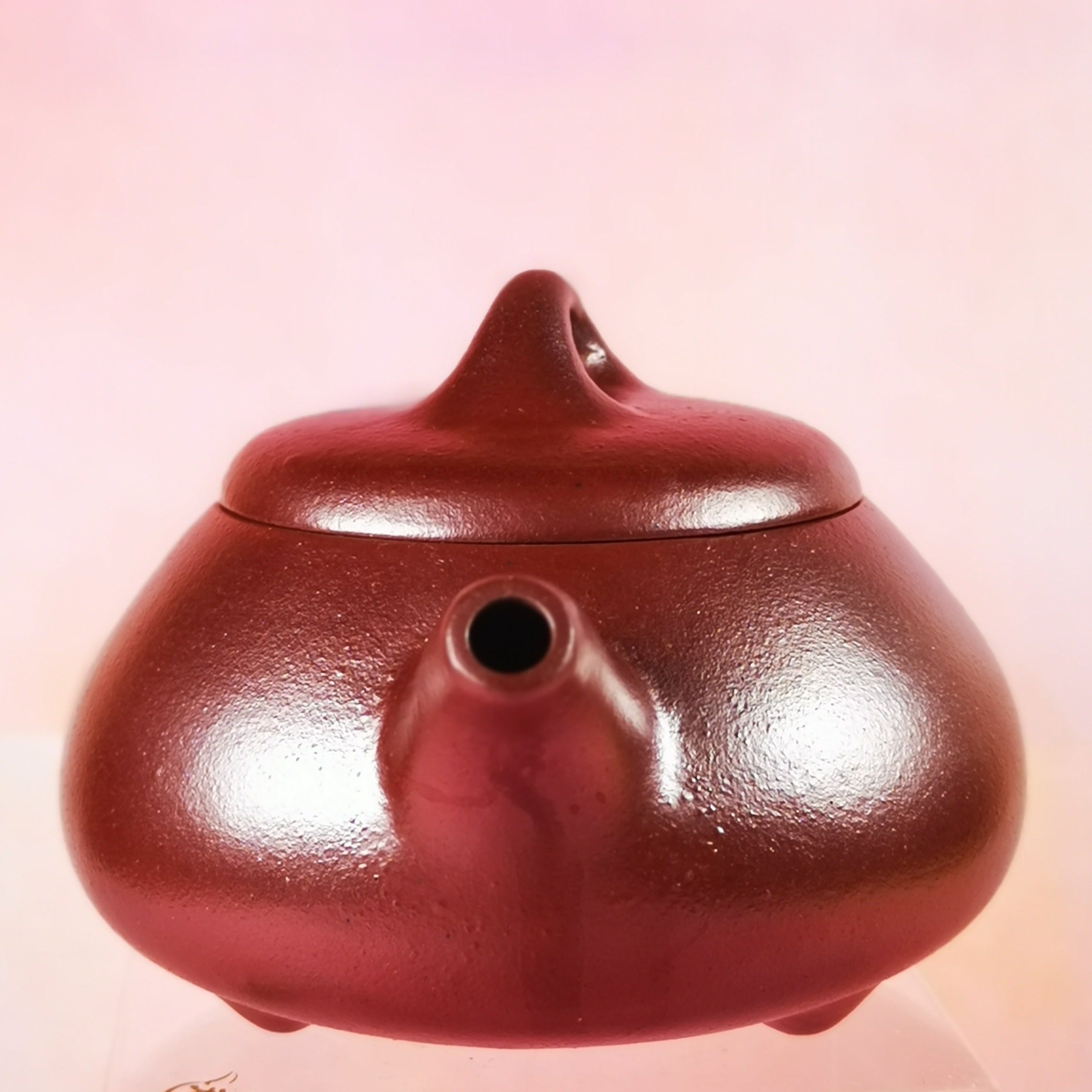 Handmade Zisha Teapot Shi Piao - Authentic Yixing Clay, Crafted by Master Zhou Faming (Father of Shi Hong) - Perfect for Chinese Tea Ceremony & Home Decor