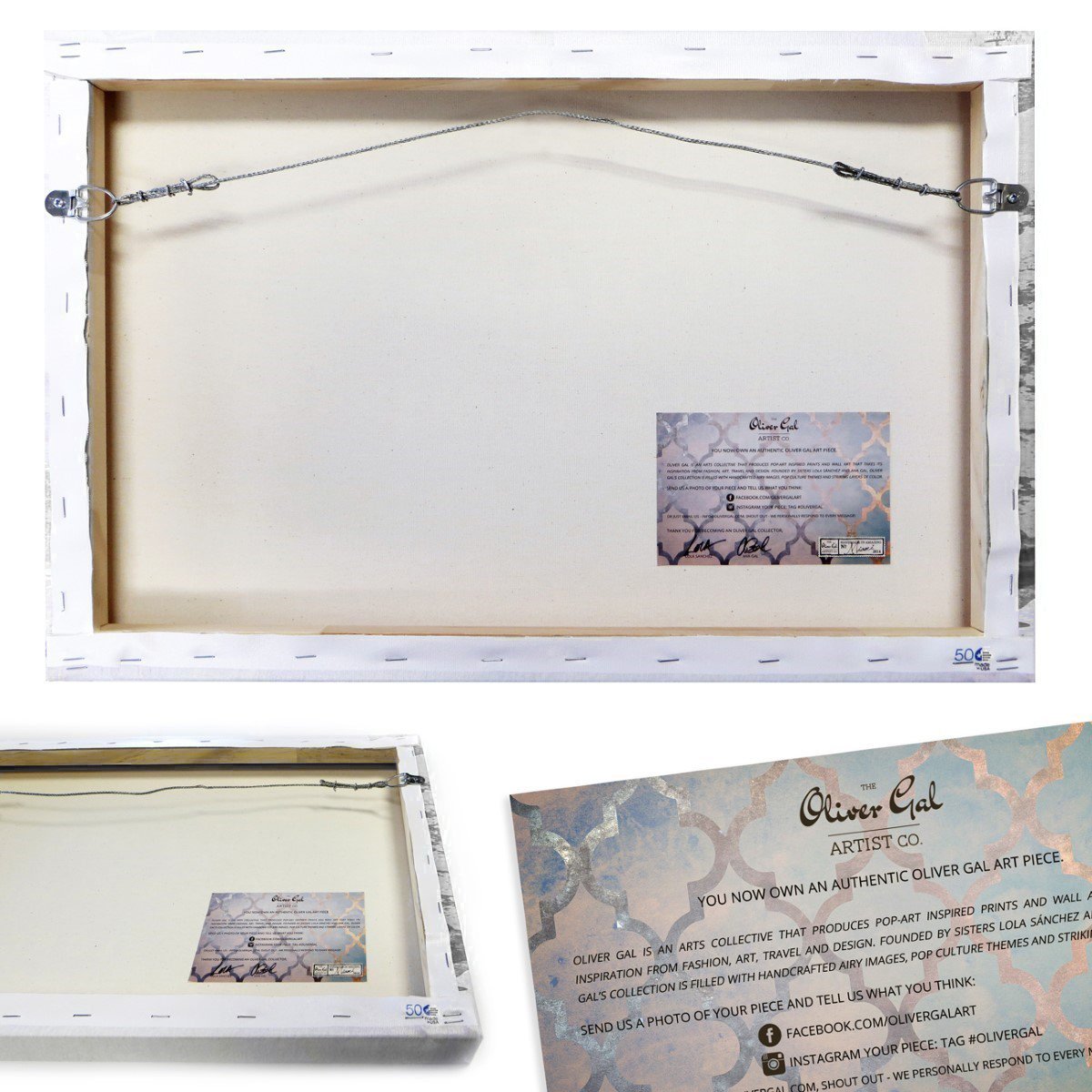 Oliver Gal Artist Co. 'Mirror Mirror' Fantasy Wall Art Canvas Prints - Perfect for Living Room, Bedroom & Office Decor