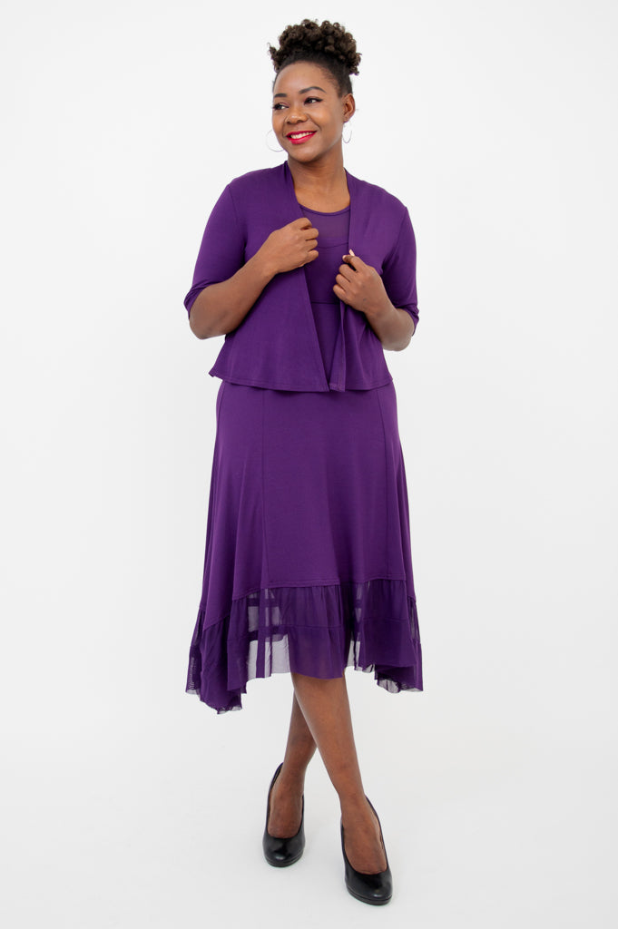 Danube Dress | Royale Bamboo Fabric | Elegant & Comfortable Women's Dress for Casual Wear, Office & Summer Outfits