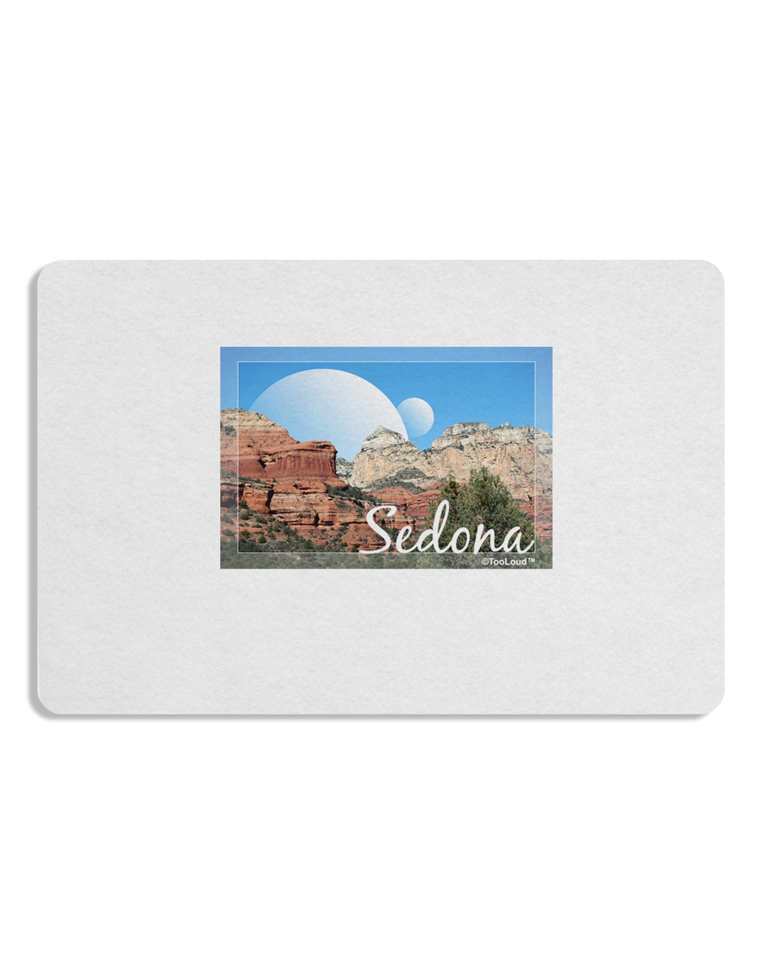 Abstract Sedona Placemats Set of 4 - Waterproof & Heat-Resistant Table Mats for Dining Room, Kitchen, or Outdoor Picnic - Modern Home Decor