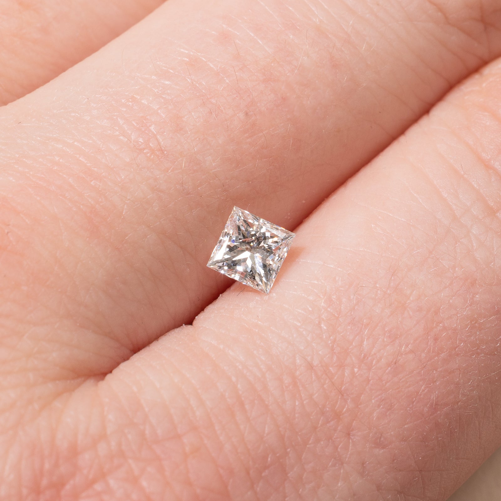 0.54ct Princess Cut Loose Diamond - SI2 Clarity, G Color | Perfect for Engagement Rings, Wedding Bands & Fine Jewelry