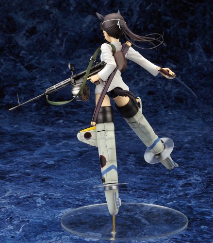 Strike Witches Mio Sakamoto 1:8 Scale PVC Anime Figure - Perfect for Collectors, Display, and Anime Fans