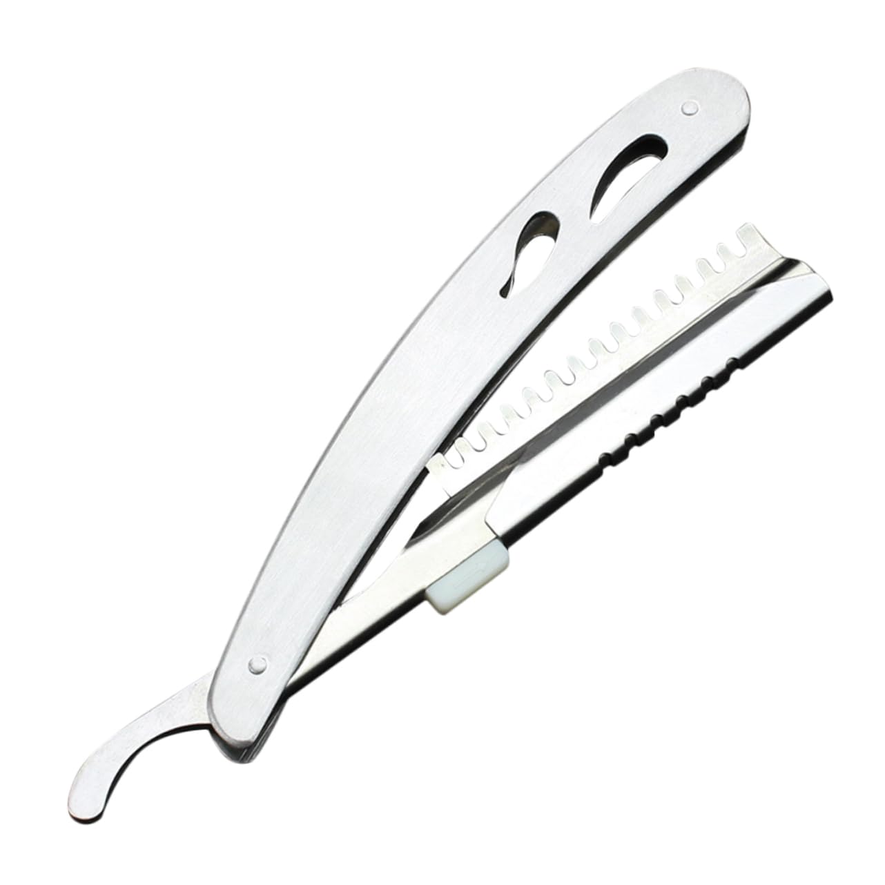 Premium Stainless Steel Razor Holder for Men - Barber Shaving Blade Organizer - Perfect for Home Grooming, Salon Use & Travel Accessories