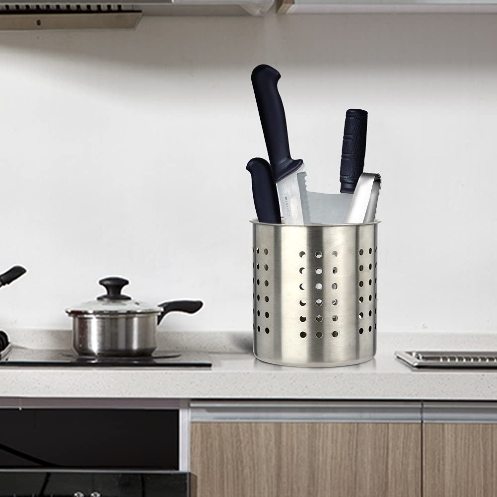Stainless Steel Kitchen Utensil Holder - 5.3