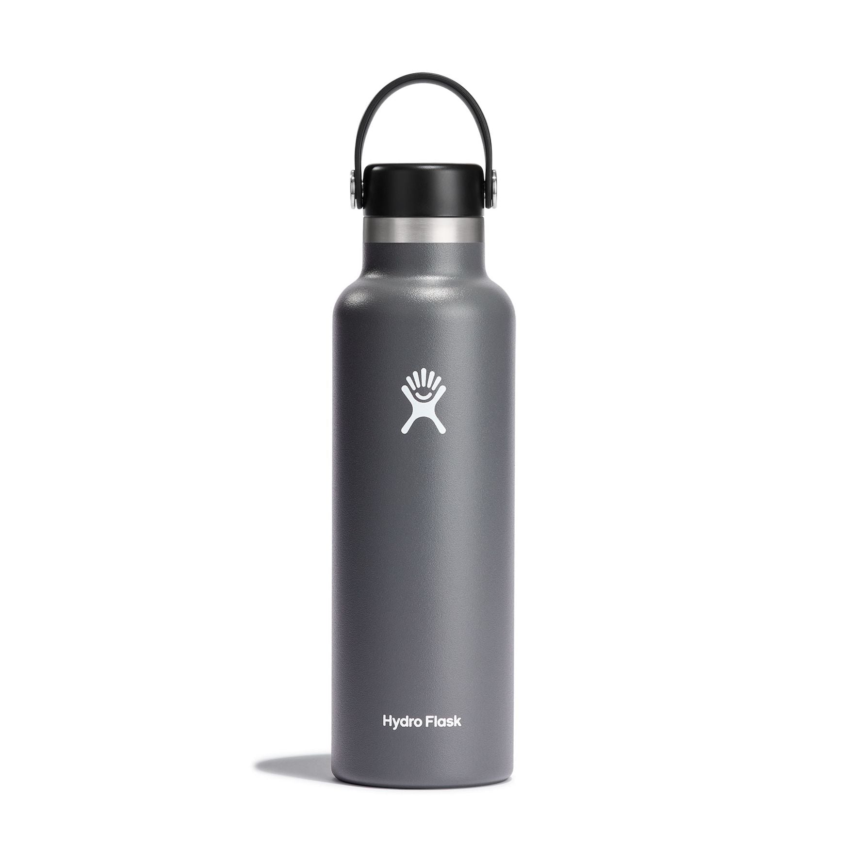 21 oz Standard Mouth Water Bottle - BPA Free, Leak Proof Stainless Steel Insulated Bottle for Gym, Hiking & Everyday Use