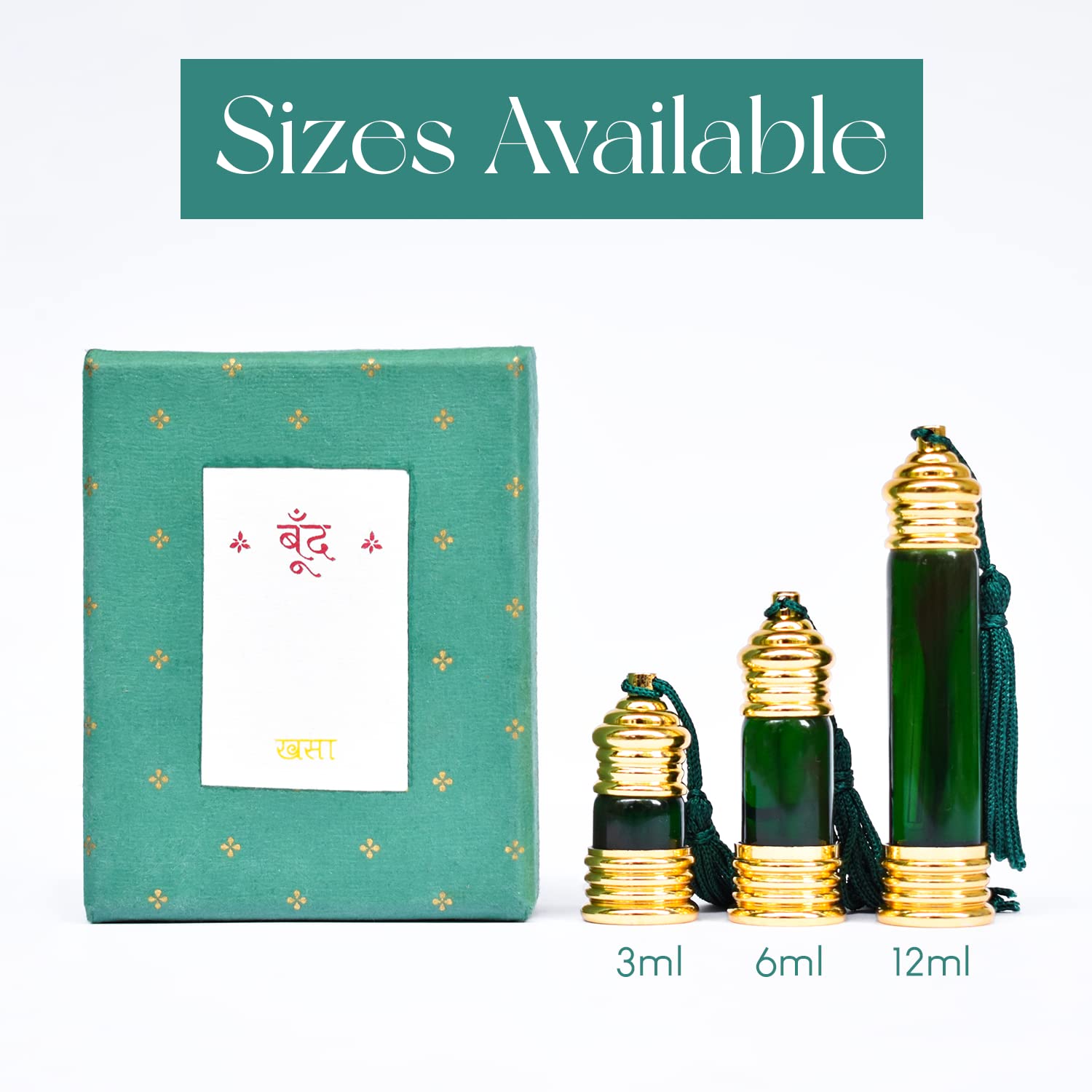 Boond Fragrances Gift Set - Maati (Petrichor) & Khusa (Vetiver) | 2-Pack Natural Organic Perfume (12ml Each) | Unisex Earthy Scent | GI Certified | Perfect for Daily Wear, Gifting & Aromatherapy