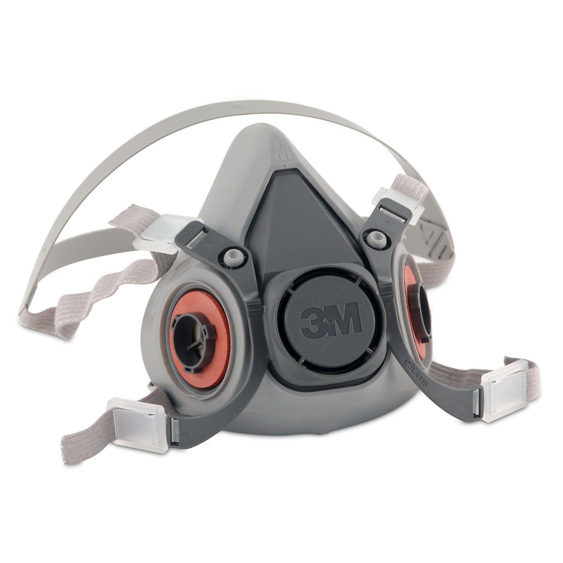 3M 6000 CE Series Half Facepiece Respirator - Reusable Safety Mask for Painting, Woodworking & Construction - NIOSH Approved Dust & Chemical Protection