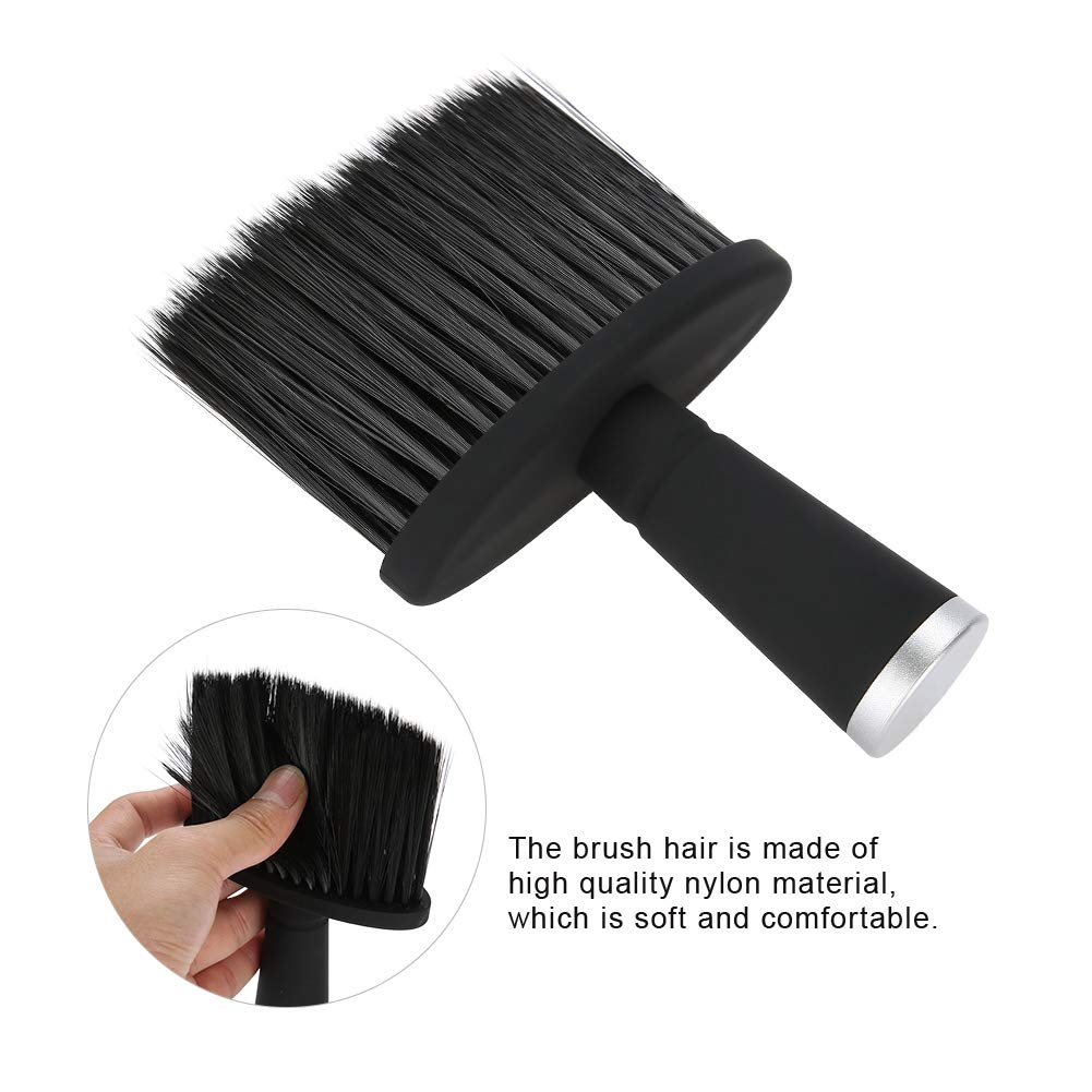 Professional Hair Cleaning Brush - Soft Barber Neck & Face Duster for Salon & Home Use | Gentle Hair Sweep & Styling Tool | Perfect for Haircuts, Makeup Application & Salon Cleanup