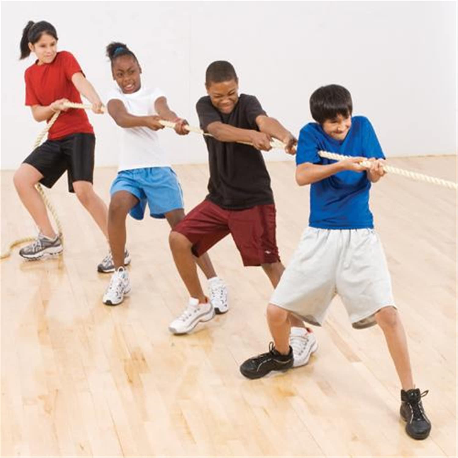Premium US-Made Tug-O-War Rope for Outdoor Games & Team Building - Heavy Duty Pulling Rope for Backyard, Picnic, School Sports & Camping Activities