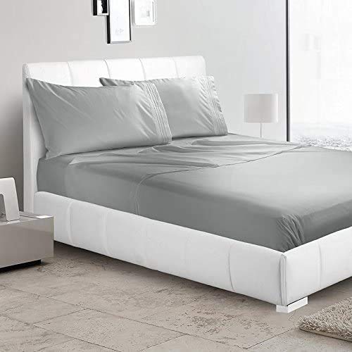 Premium 600 Thread Count Egyptian Cotton Fitted Sheet Queen Size (60x80