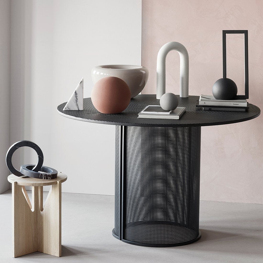 BAUHAUS Modern Dining Table - Minimalist Design for Kitchen & Dining Room | Perfect for Family Gatherings & Dinner Parties