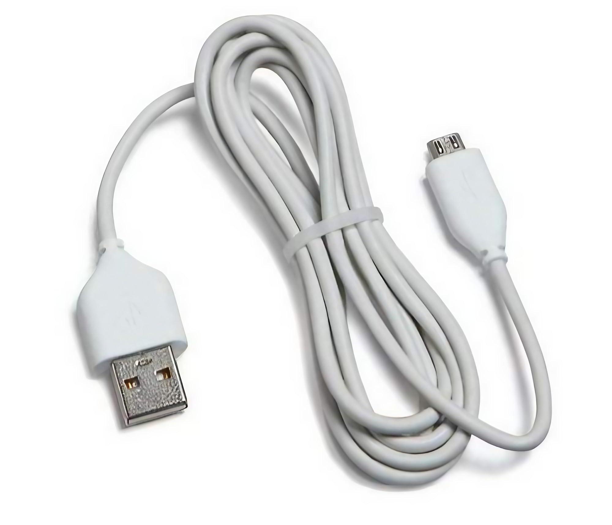 Amazon Kindle Replacement USB Cable - White | Compatible with Kindle Fire, Touch, Keyboard, DX & All Kindle Models | Fast Charging & Data Sync for Home, Office & Travel Use
