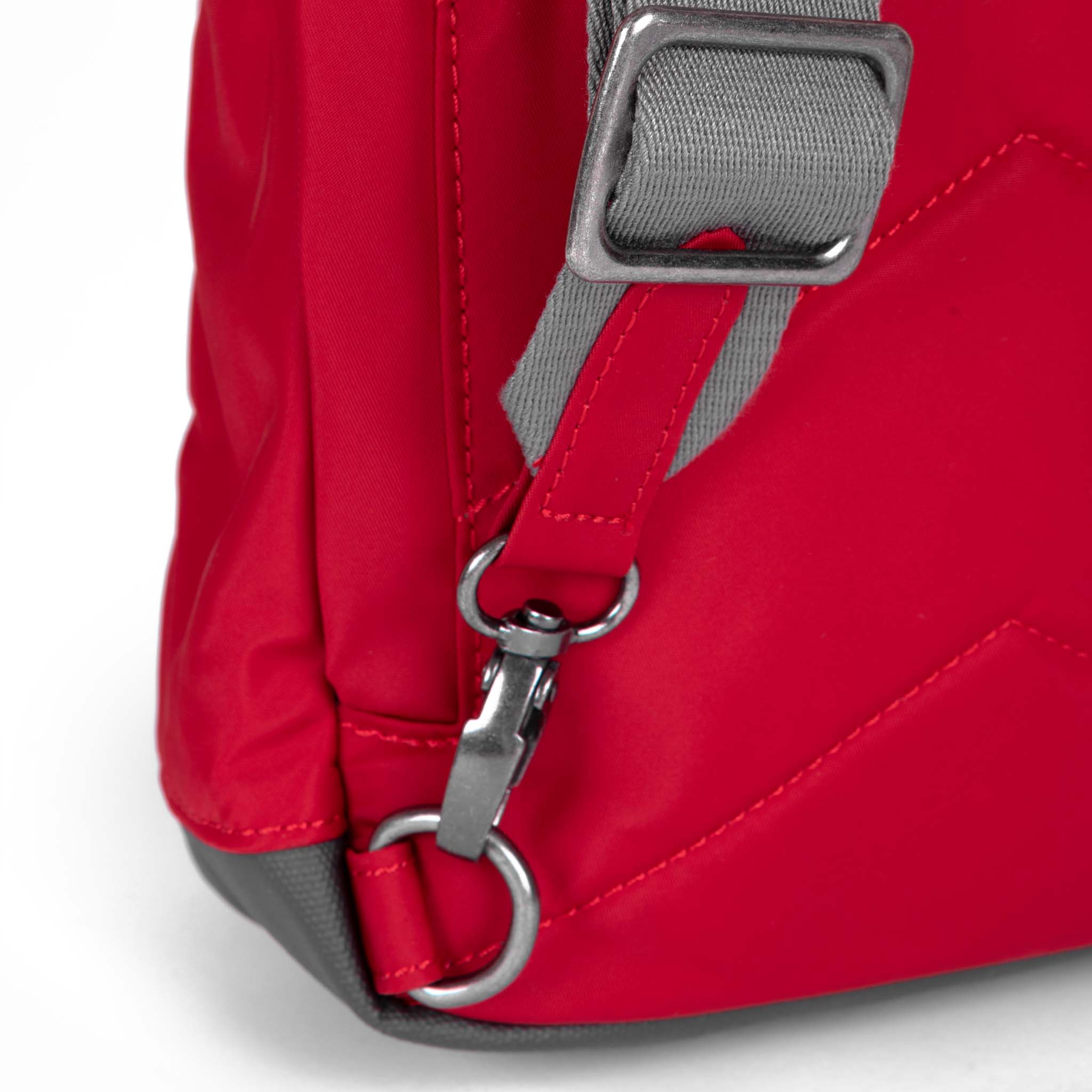 Willesden B Cranberry Recycled Nylon Backpack - Eco-Friendly Travel Bag for Hiking, Commuting & Daily Use