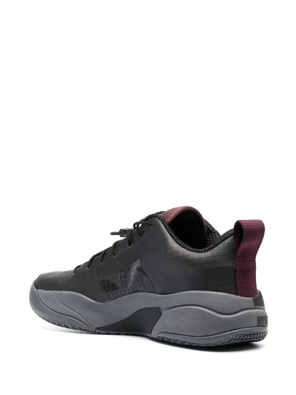 BRAND BLACK Men's Running Sneakers - Lightweight Breathable Athletic Shoes for Jogging, Gym & Casual Wear - Black
