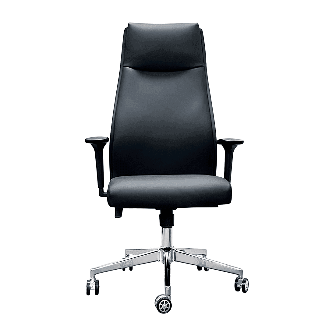 Premium Marty Faux Leather Office Chair - Ergonomic Executive Desk Chair with Adjustable Height & Swivel - Perfect for Home Office, Gaming & Workspace