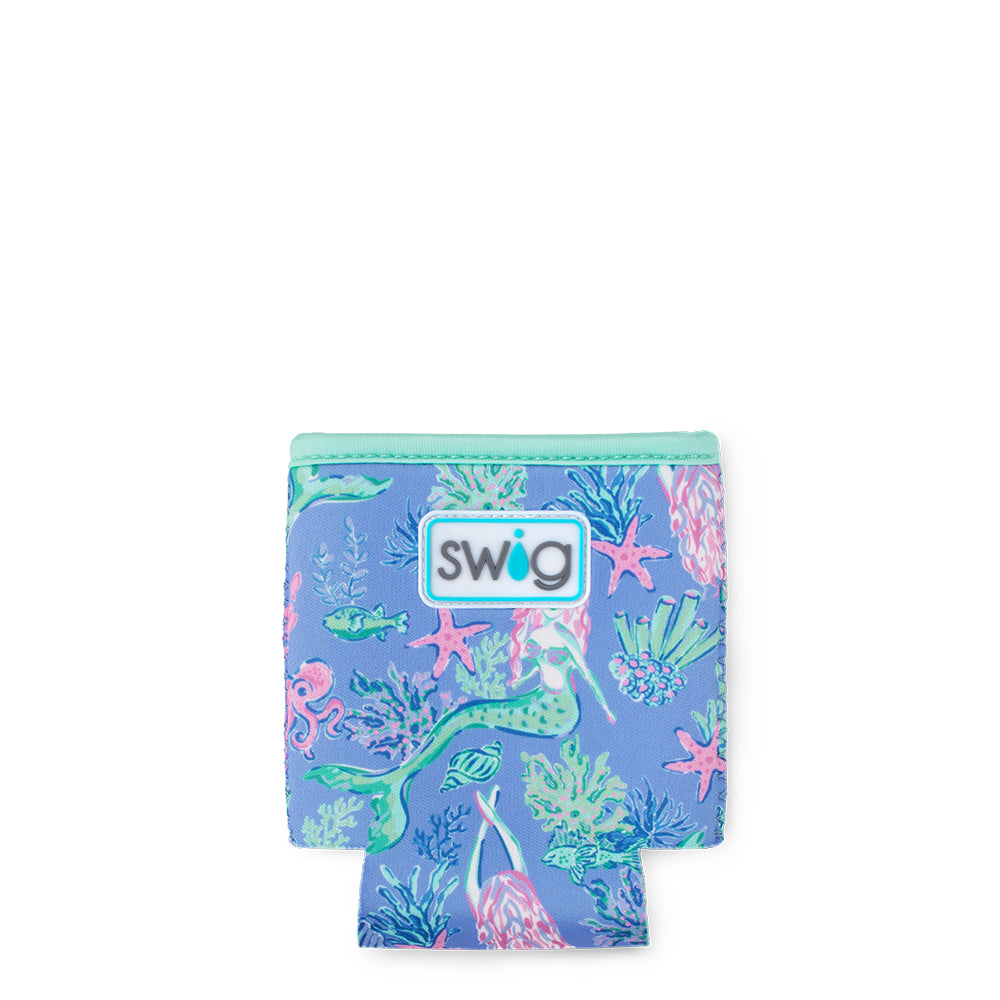 Under the Sea Can Coolie - Insulated Beverage Sleeve for Cans, Ocean Theme Design - Perfect for Beach Parties, Poolside Drinks & Summer BBQs
