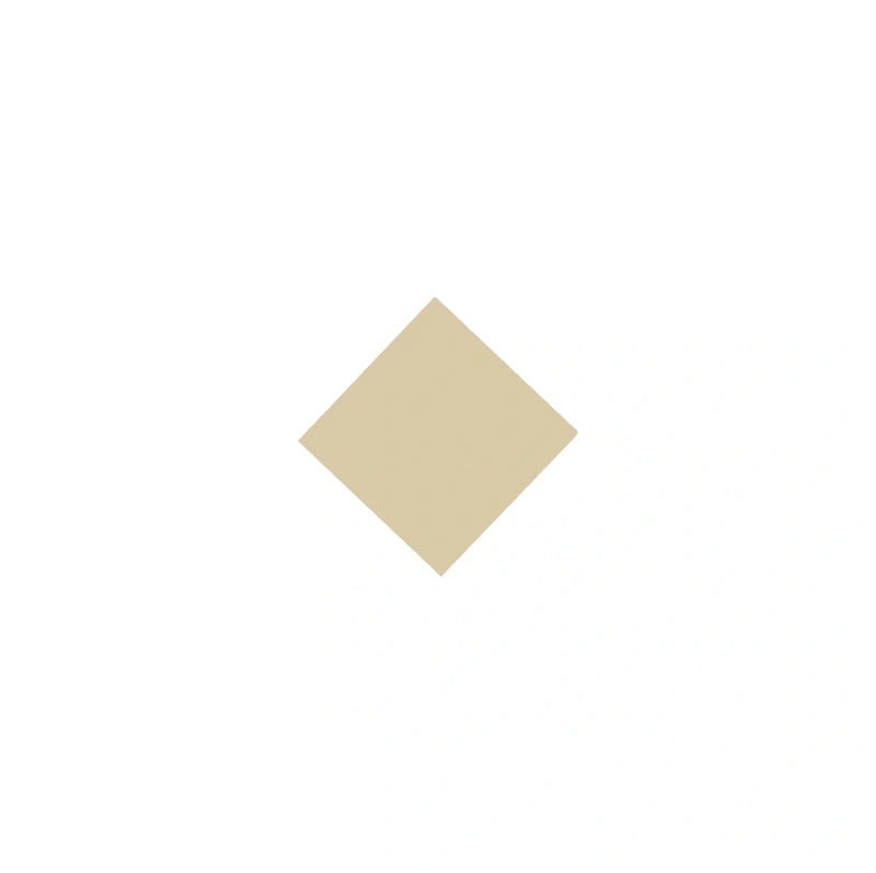 Winckelmans Granite Klinker 3.5x3.5 cm Ivory Square Tiles - Perfect for Kitchen Backsplash, Bathroom Walls & Fireplace Surrounds
