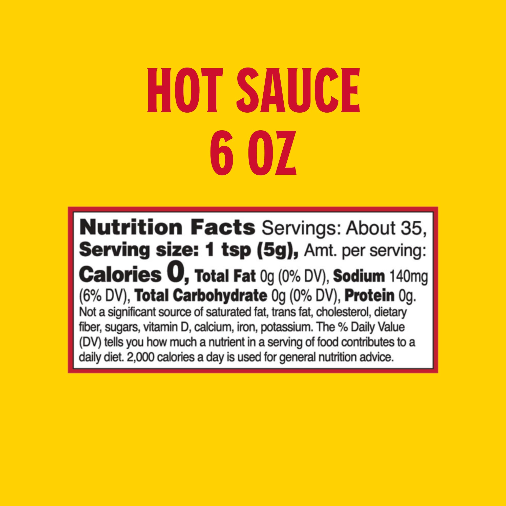 Louisiana Fish Fry Hot Sauce - 6 oz Bottle (Pack of 24) | Cajun Style Spicy Sauce for Seafood, Wings & BBQ | Perfect for Cooking, Grilling & Party Dips