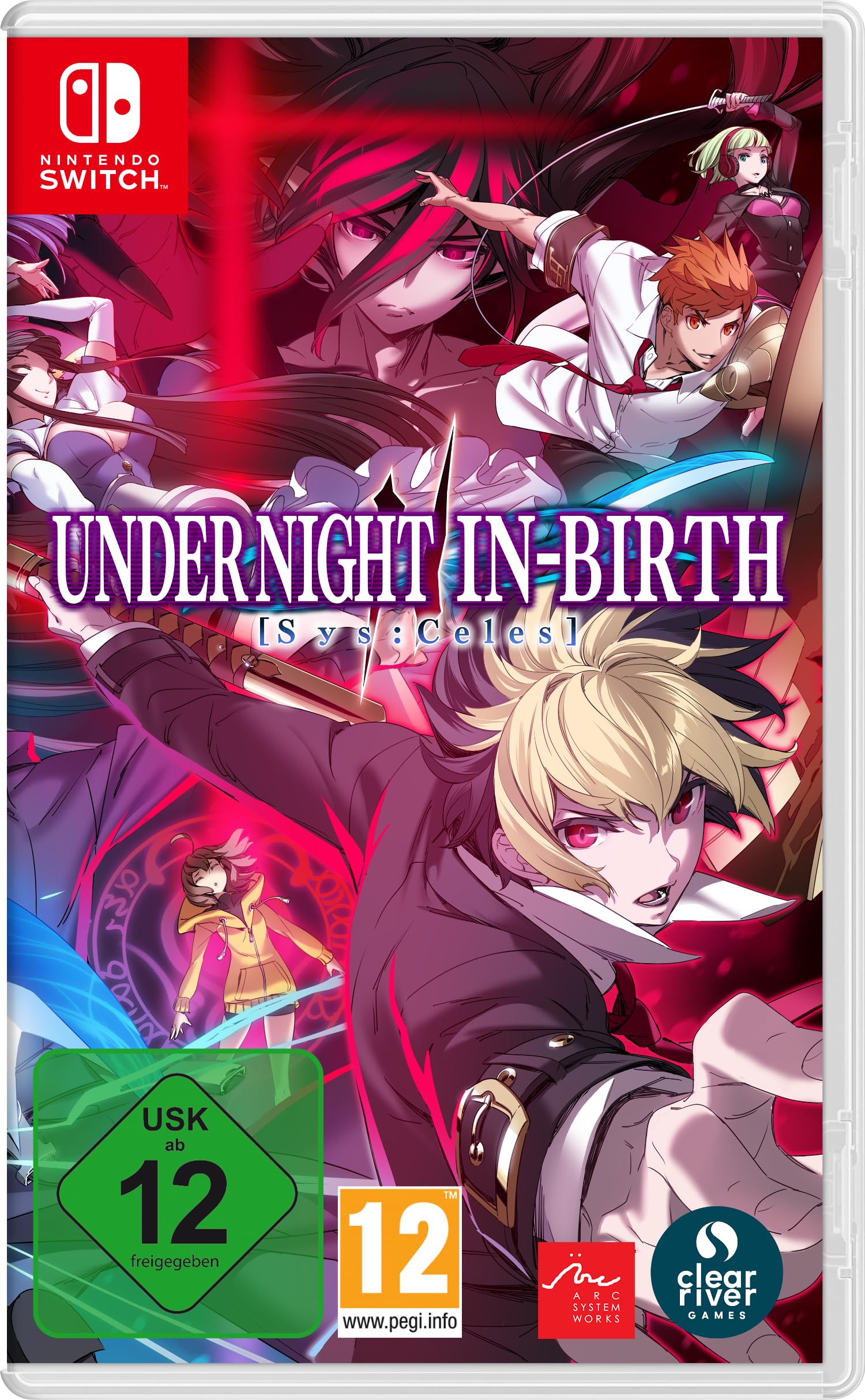 UNDER NIGHT IN-BIRTH II [Sys:Celes] for Nintendo Switch - US Version | Fighting Game for Anime Fans - Perfect for Competitive Play & Home Entertainment
