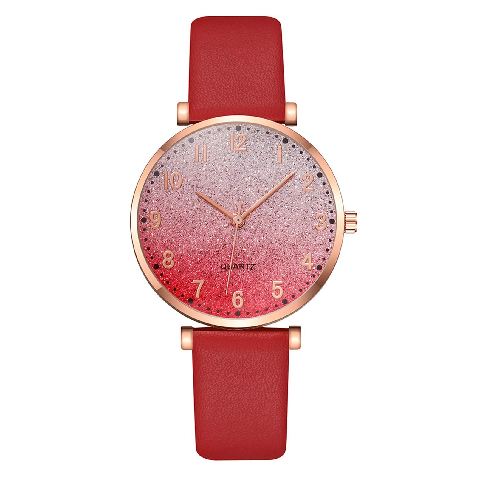 Gierzijia Luxury Women's Starry Sky Watch - Elegant Leather Buckle Bracelet Dress Watch for Women - Perfect for Evening Parties, Weddings & Formal Occasions