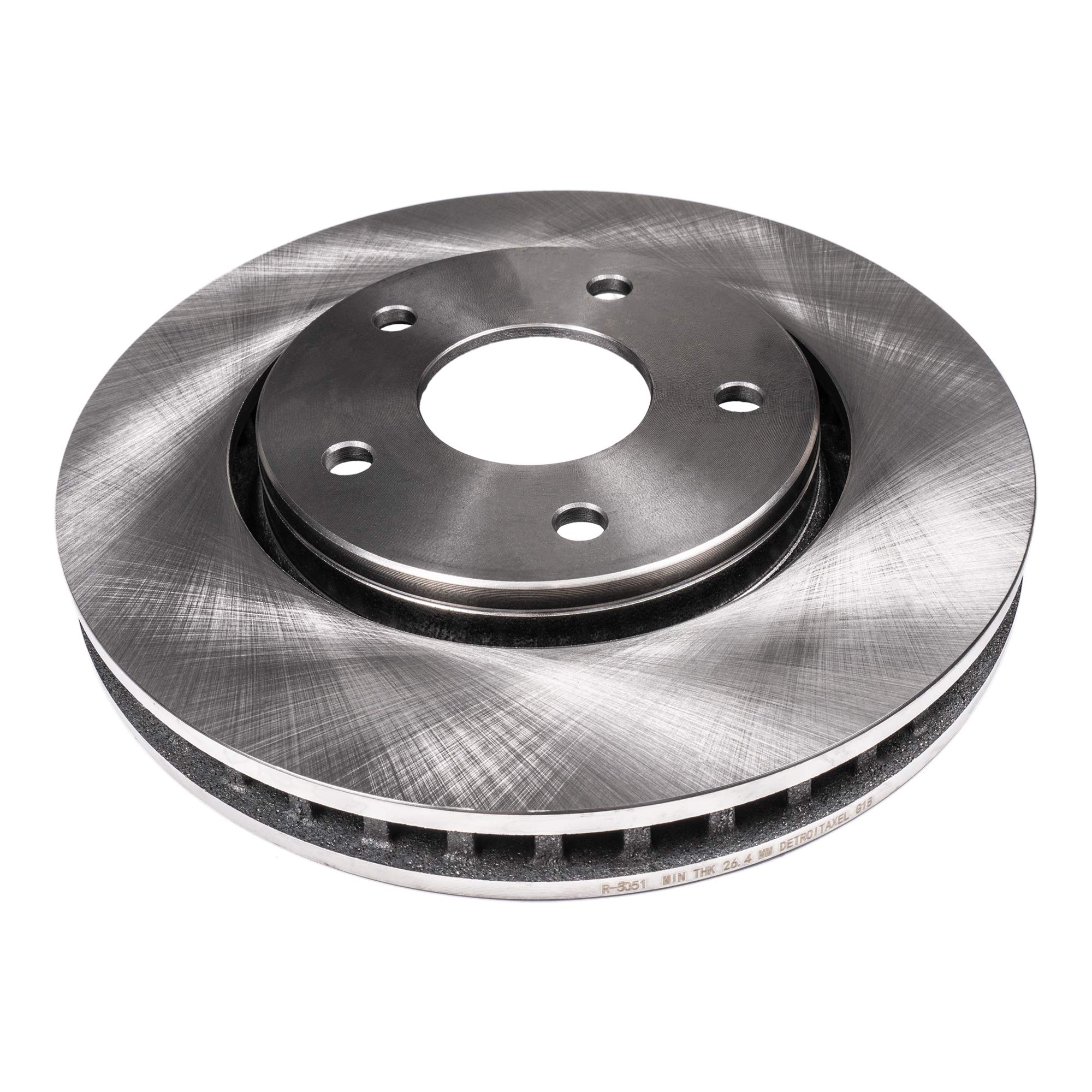 Detroit Axle Front Brake Rotors for Chrysler 300 Dodge Charger Challenger Magnum - 14.17 Inch Disc Brake Rotors Replacement - Perfect for Daily Commuting & Highway Driving