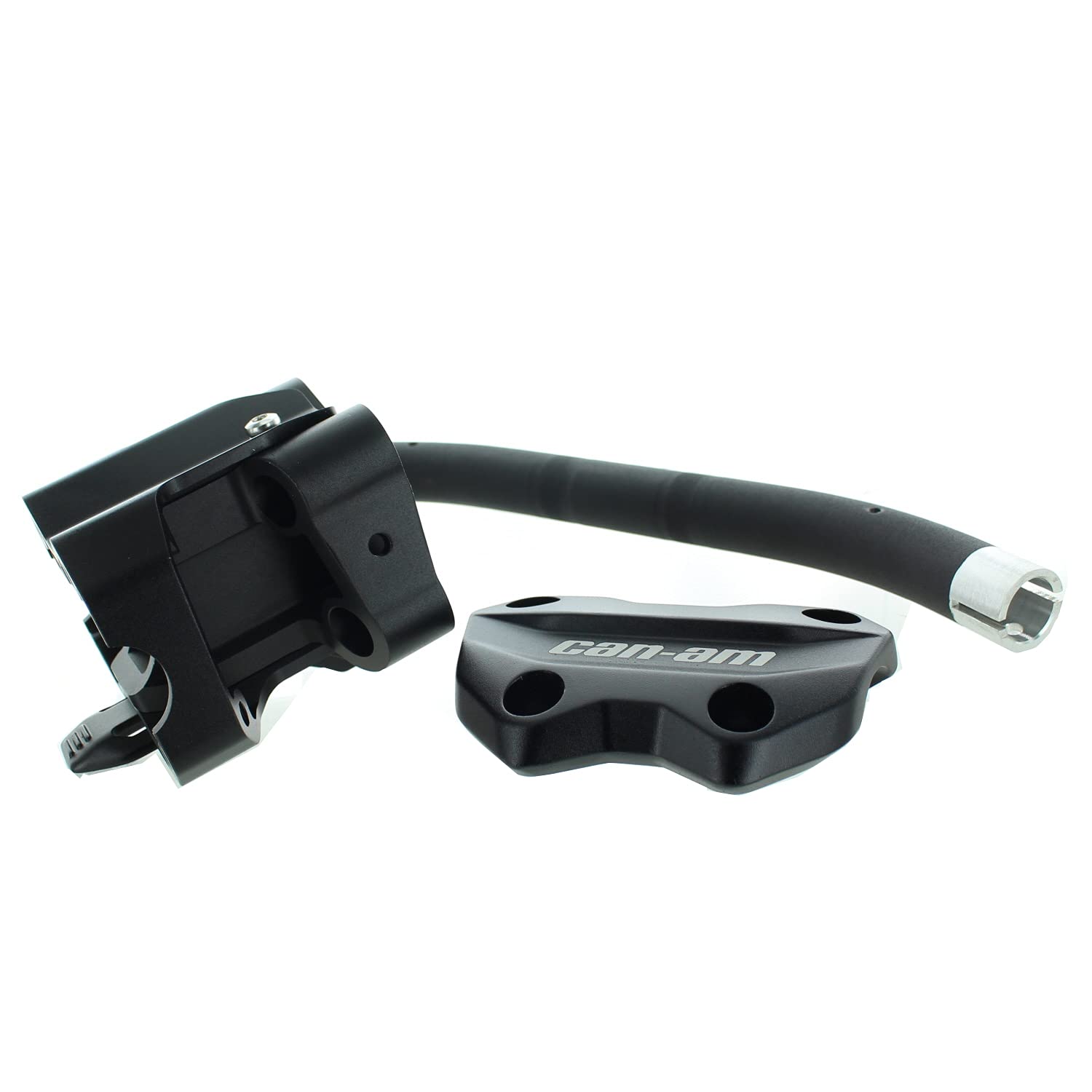 Can-Am OEM Black Anodized Aluminum Adjustable Handlebar 219401046 - Perfect for Off-Road ATV & UTV Customization & Comfort Upgrades