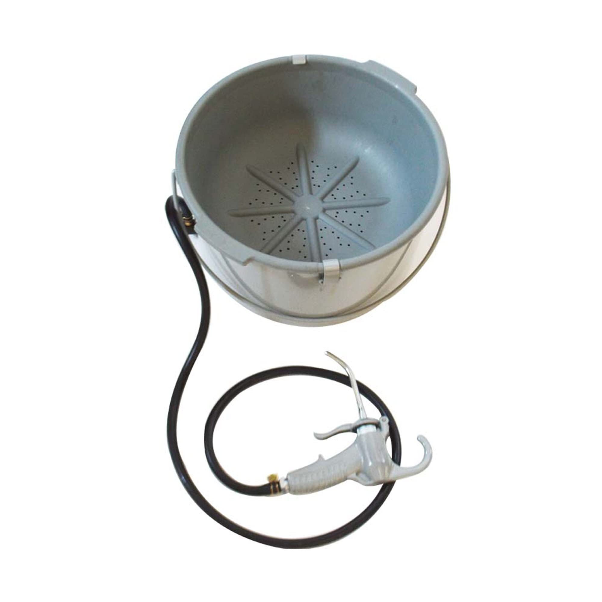 INTBUYING Portable Handheld Oiler Bucket - Pipe Threading Machine Lubricator & Oil Gun for Drum Set Tools - Perfect for Plumbing, HVAC, and Industrial Pipe Threading Applications