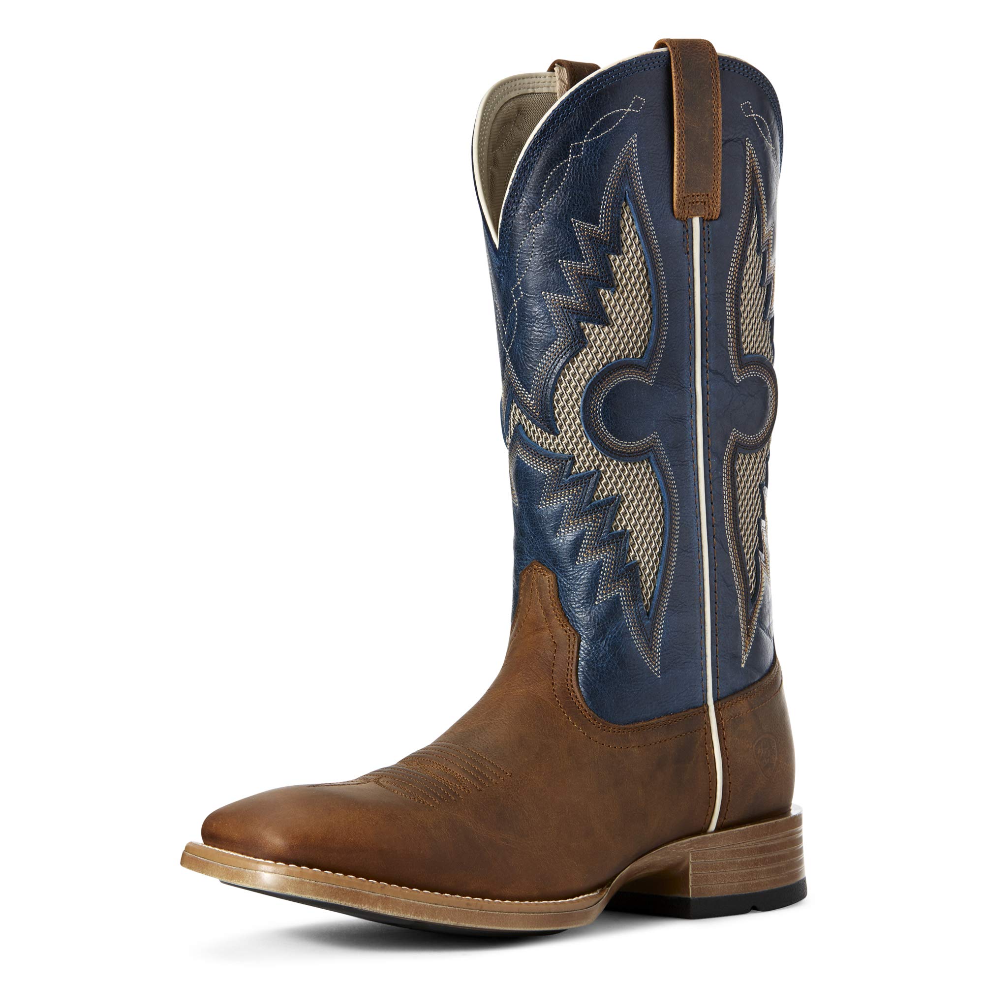 ARIAT Men's Solado Venttek Western Boot - Comfortable & Durable Cowboy Boots for Riding, Work & Outdoor Activities