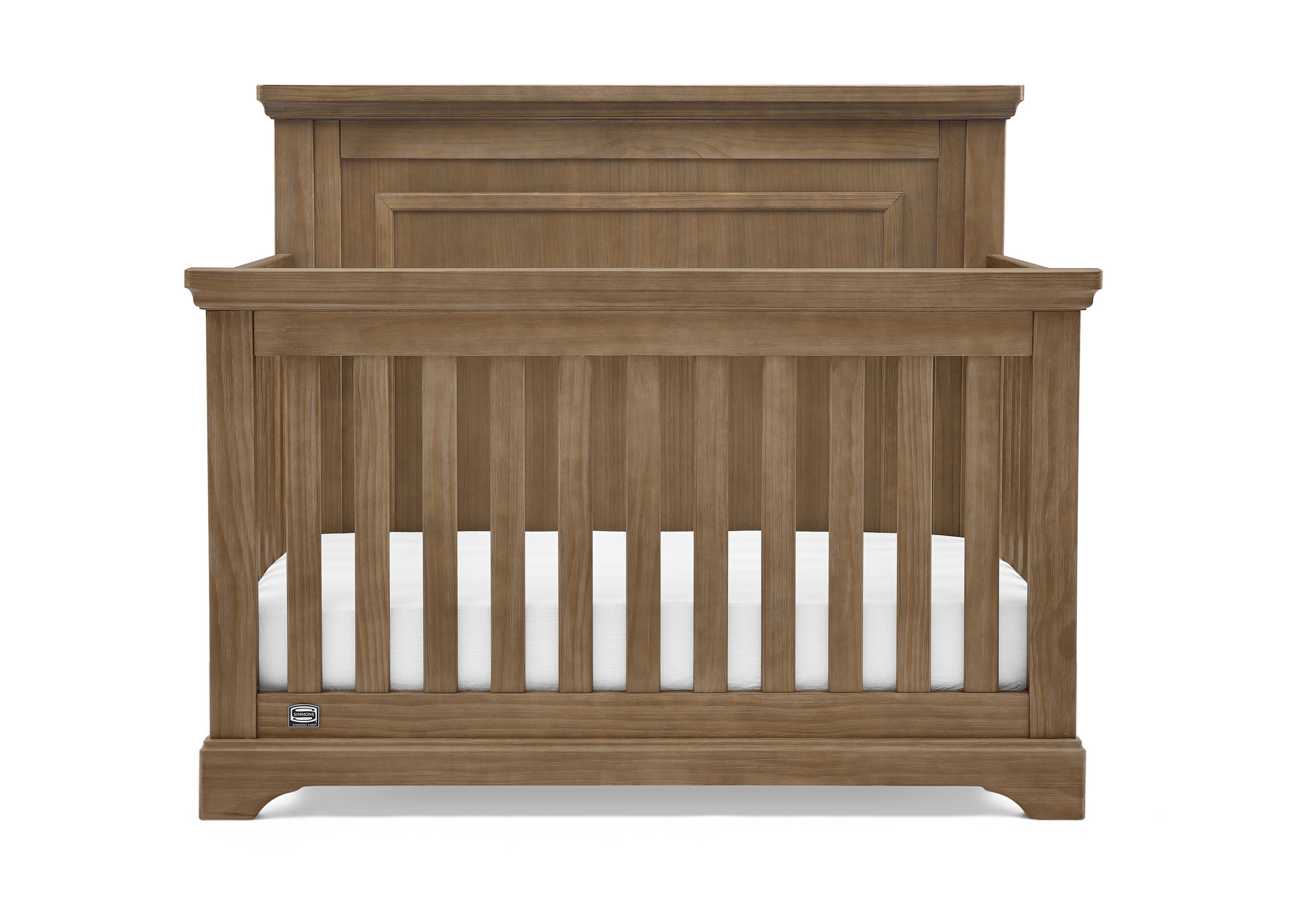 Paloma 4-in-1 Convertible Baby Crib - Toddler Bed, Daybed & Full-Size Bed - Modern Nursery Furniture for Boys & Girls - Perfect for Newborns to Teens Bedroom