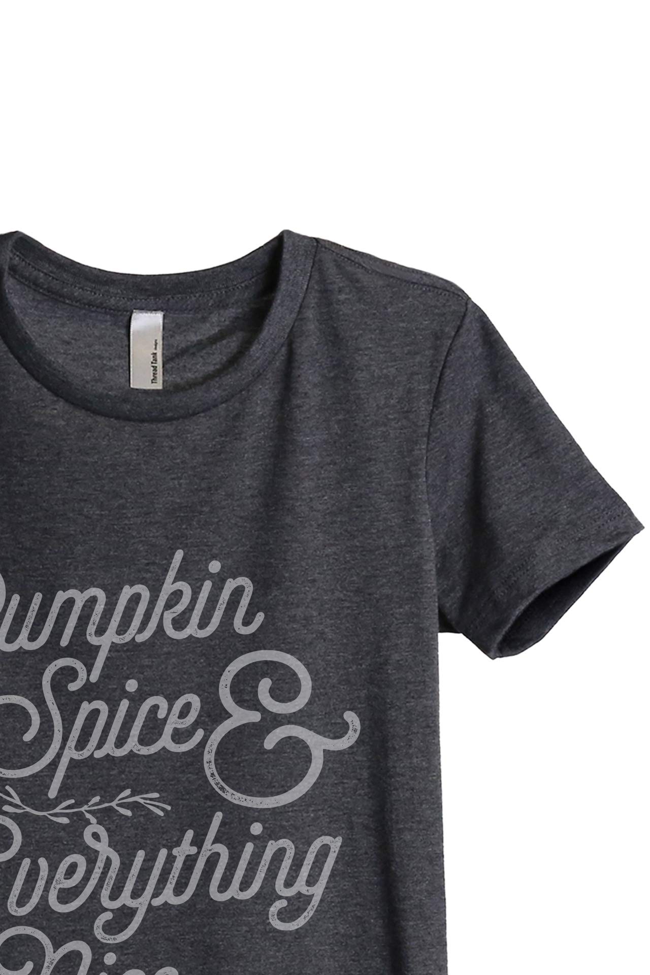 Women's Fashion Pumpkin Spice Relaxed Fit T-Shirt | Soft Cotton Casual Tee for Fall & Winter | Perfect for Coffee Dates, Autumn Outfits and Cozy Loungewear
