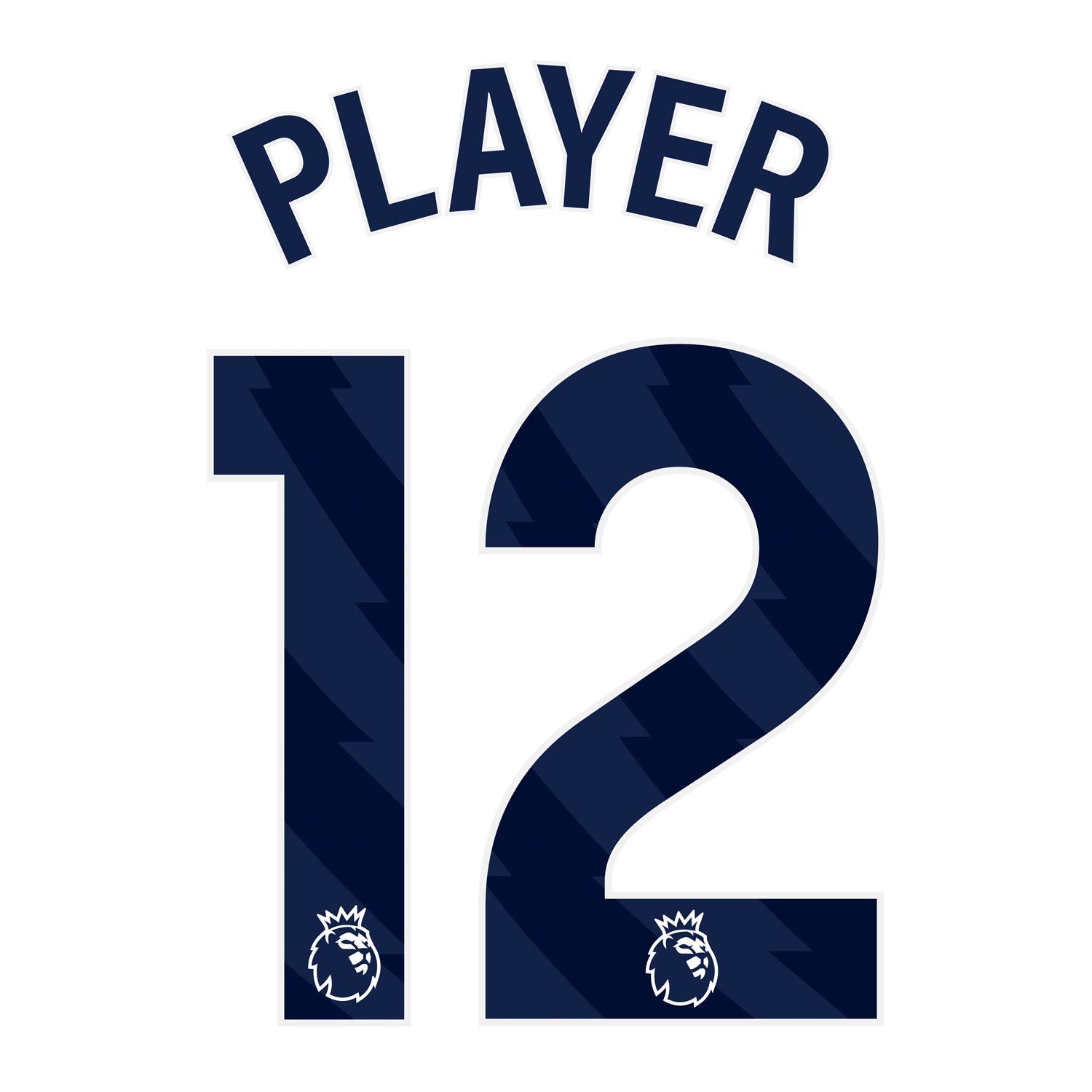 Official Premier League Printed T-Shirt for Men - Navy Blue Football Jersey - Perfect for Match Days, Fan Events & Casual Wear
