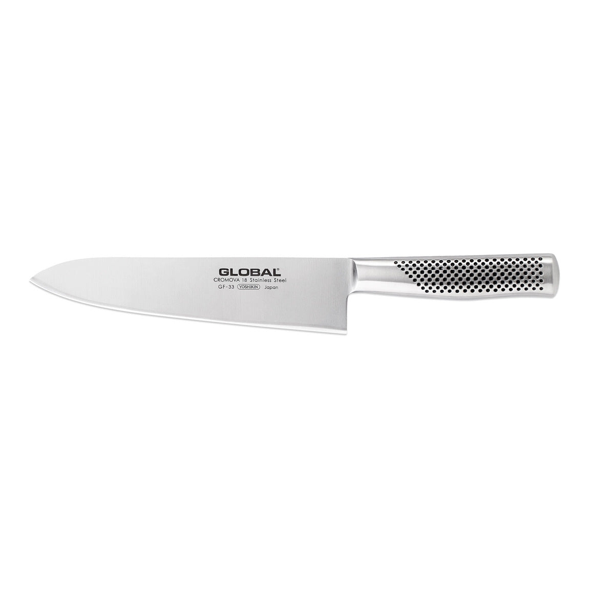 Global GF-33 Heavyweight Forged 8.25-inch Chef Knife - Professional Japanese Kitchen Knife for Slicing, Dicing & Chopping - Perfect for Home Cooks & Professional Chefs