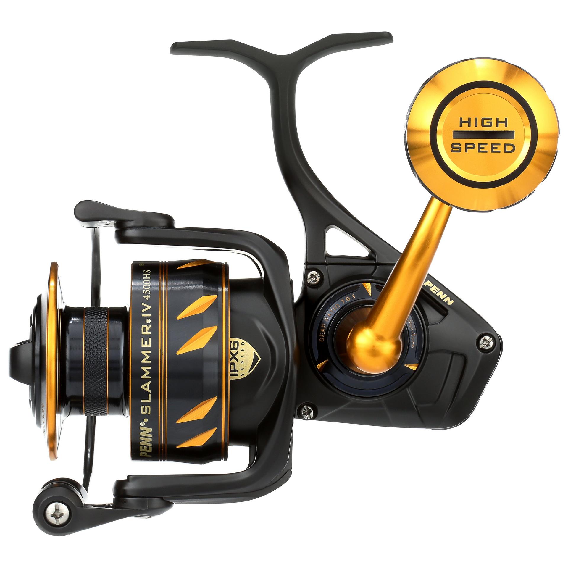 Slammer® IV Spinning Reel - High Performance Saltwater Fishing Reel with Smooth Drag System | Perfect for Offshore, Surf, and Pier Fishing