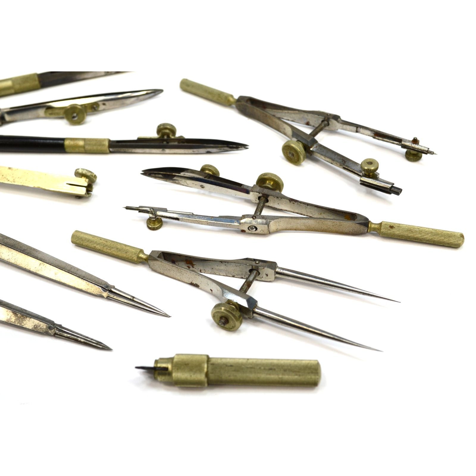 Vintage Antique Drafting Set No. 715 - Professional Drawing Tool Kit by Keuffel & Esser or Alteneder (Patented 1904) - Perfect for Architects, Engineers & Technical Drawing Enthusiasts