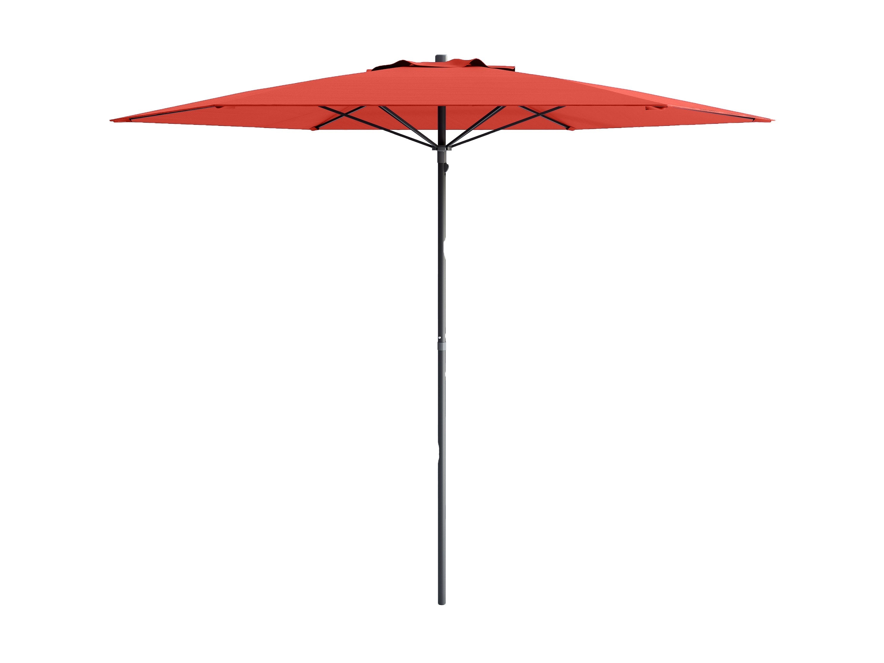 7.5ft Crimson Red Beach Umbrella - UV Protection, Windproof, Portable Sun Shade for Outdoor, Pool, Sand & Patio - Perfect for Beach, Picnic & Backyard Relaxation