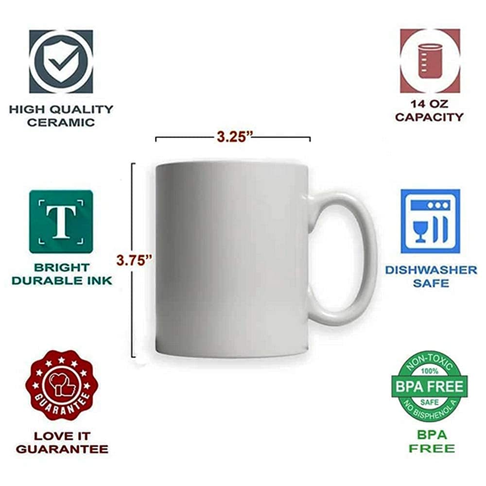 Personalized Photo Coffee Mug - Custom Printed with Image, Logo & Quotes - 11oz (325ml) - Perfect Gift for Birthday, Anniversary, Couples, Sisters & Brothers - Great for Home, Office & Special Occasions
