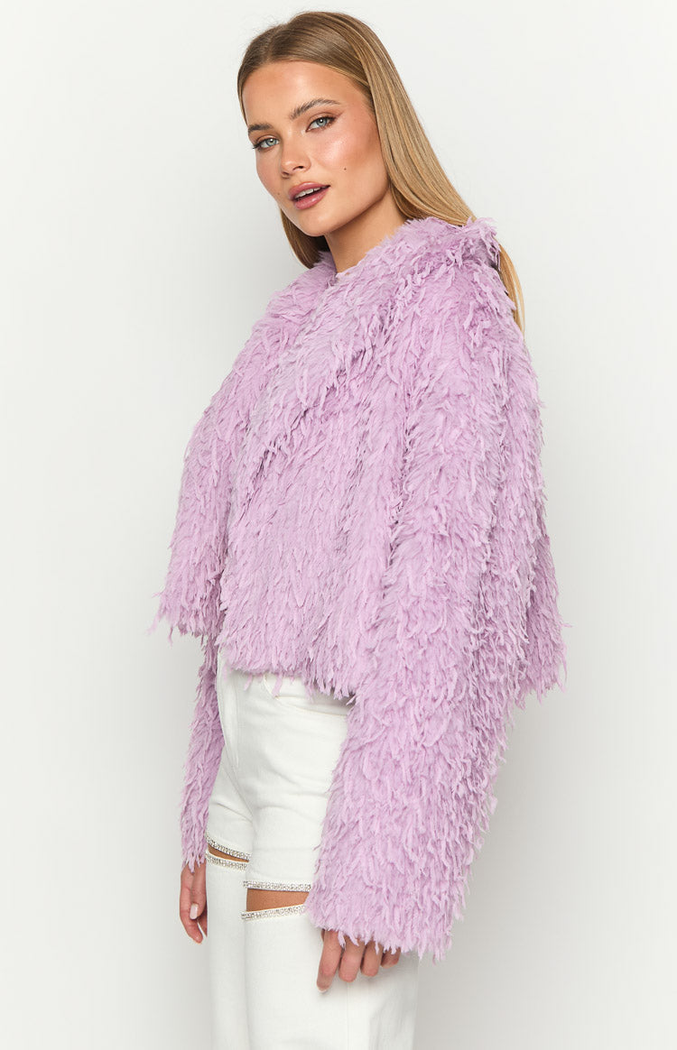 Amy Purple Fringe Jacket - Stylish Women's Boho Denim Jacket with Tassel Details | Perfect for Music Festivals, Casual Outings & Bohemian Fashion