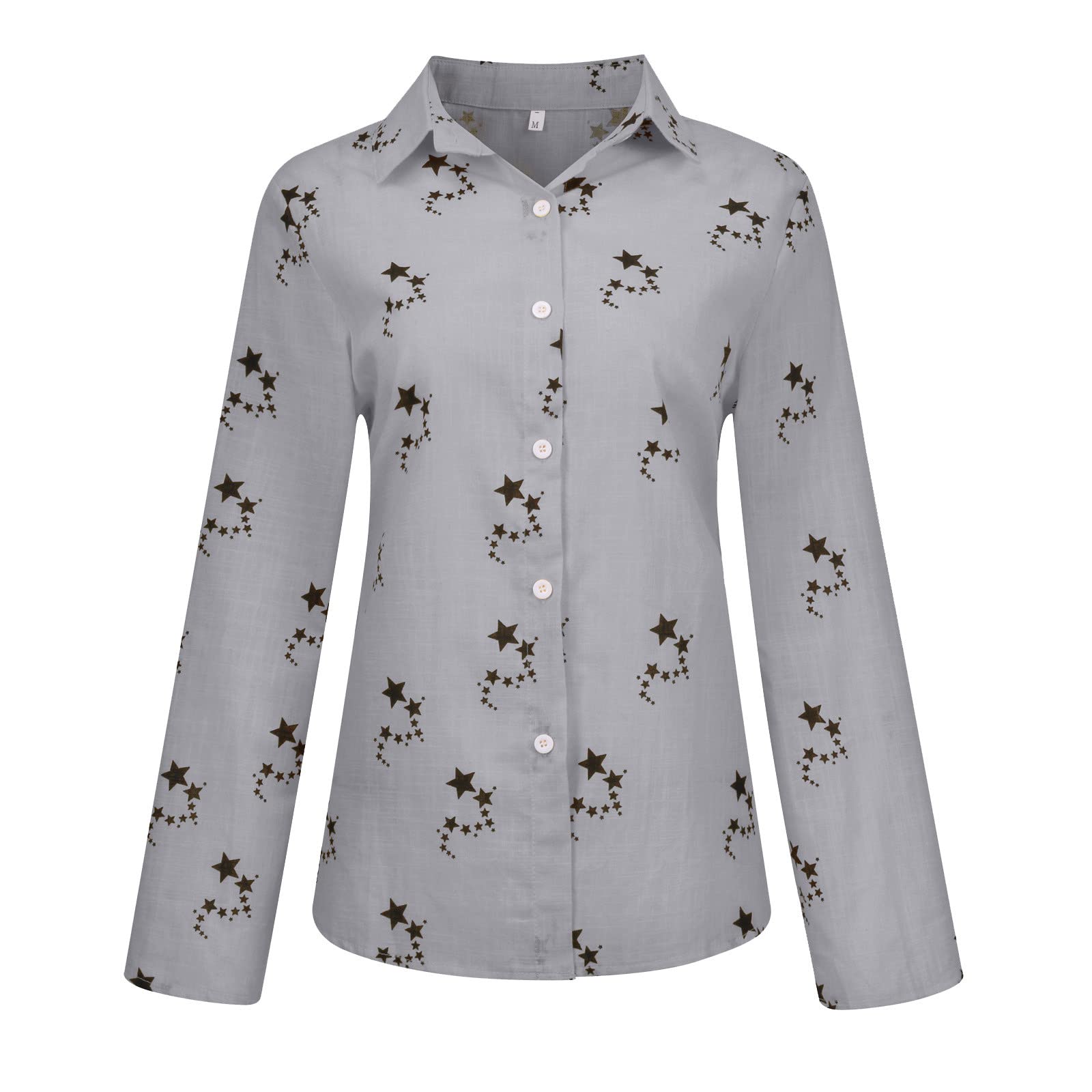 2022 Women's Trendy Casual Button Down Shirts - Slub Linen V-Neck Blouse for Work, Office & Business | Comfortable Dressy Top for Professional Women | Perfect for Business Meetings, Office Wear & Smart Casual Outfits